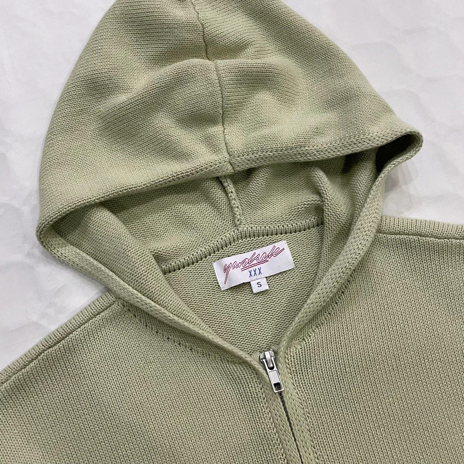 Yardsale Skateboards - Glitz gebreide hoodie (limoen) – photo 5